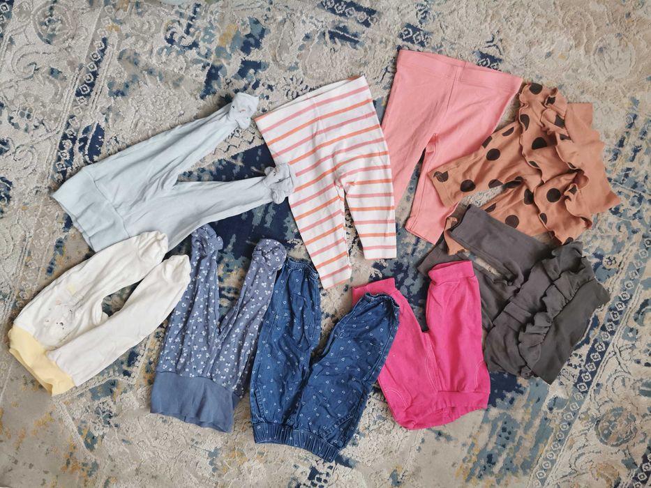 Ubranka + śpiworek+ochraniacz do łóżeczka DUŻY ZESTAW