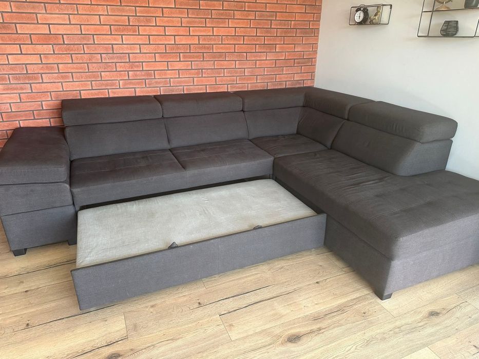 Narożnik z funkcją spania