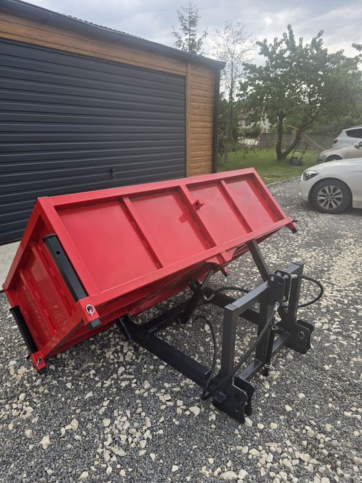 Wzmacniana skrzynia z kiperem hydraulicznym- producent