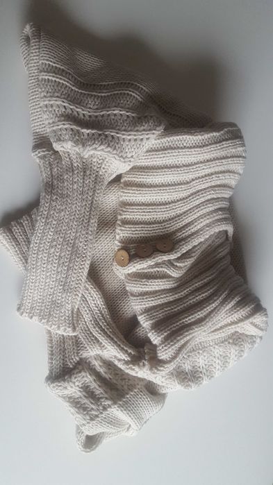 Sweter Poncho rozm. uniwersalny