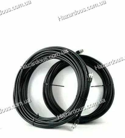 Коаксіальний кабель RG-8 з конектором Ntype - Ntype/Ntype - Qma