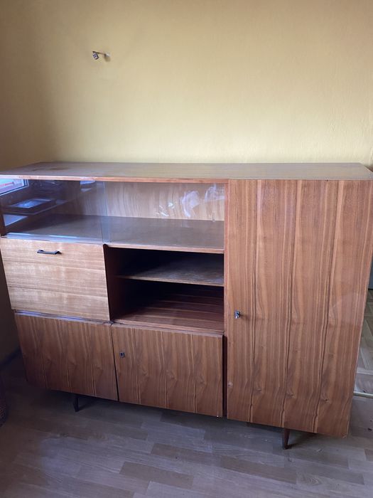 Meblościanka, komoda, biblioteczka PRL