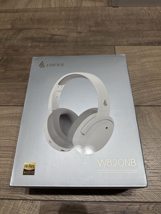 Słuchawki bluetooth Edifier W820NB białe nowe