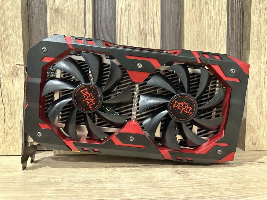 Відеокарта RX 580 8GB Power Color Red Devil