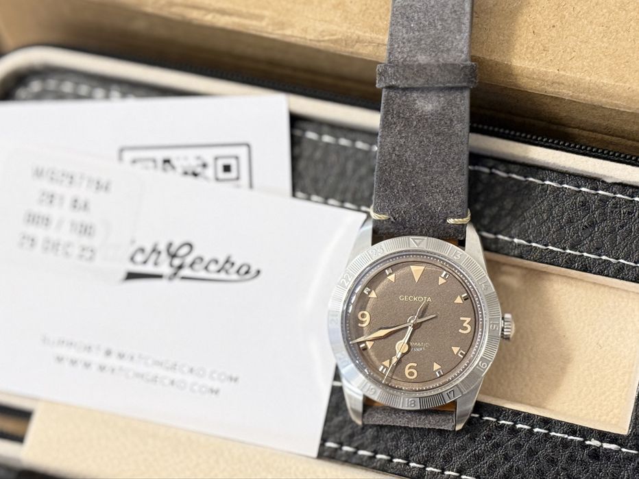 Limitowana Geckota Airstream Field Brown 009/100. Stan idealny