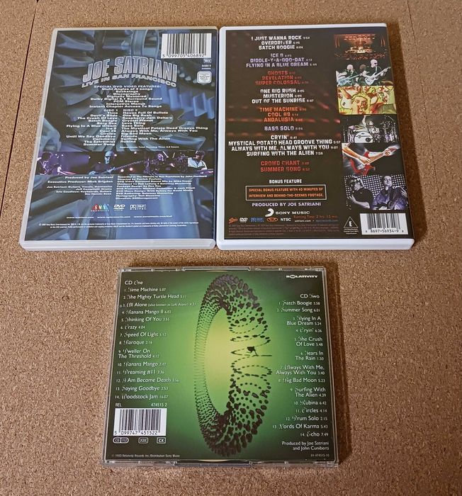 JOE SATRIANI / Discografia