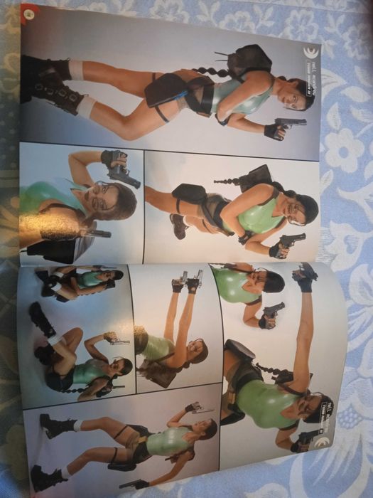 Vendo revista/guia do jogo Tomb Raider 3