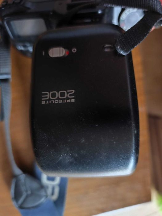 câmara canon eos rebel + flash speedlite 200e