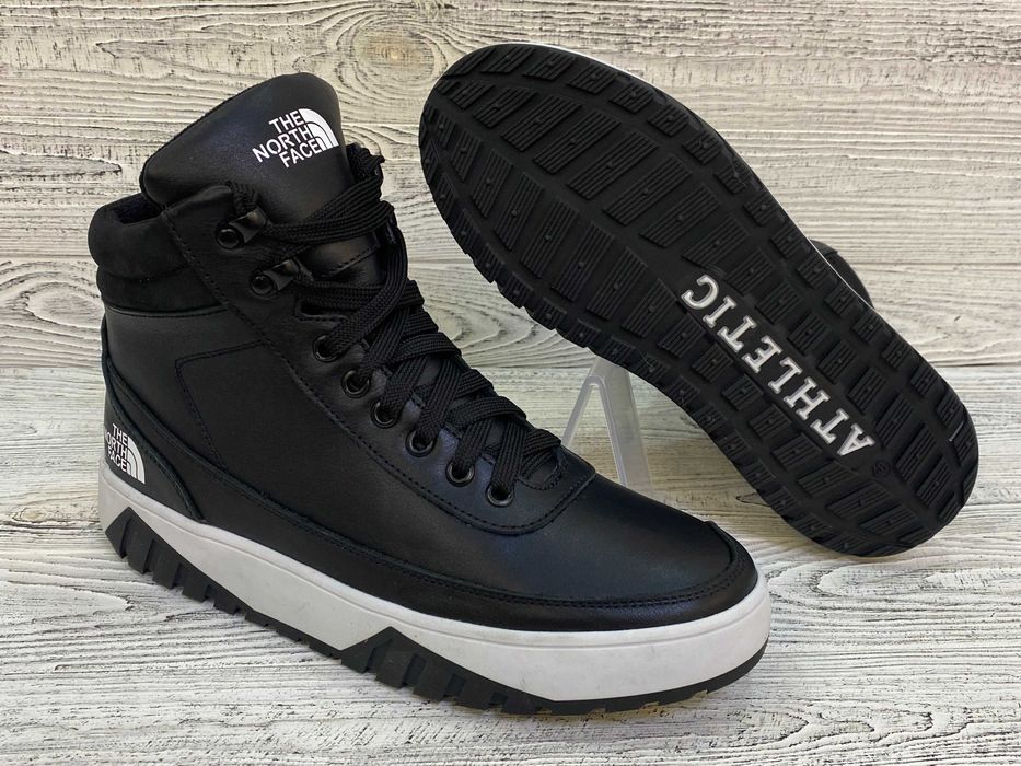 Зимові чоботи THE NORTH FACE Шкіра! високі шкіряні кеди кросівки берці