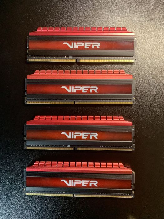 Pamięć RAM DDR4 Patriot Viper 16GB (4×4GB) 3000MHz CL16