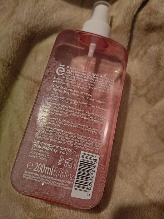 Evree Mystic Rose kojący tonik różany do twarzy