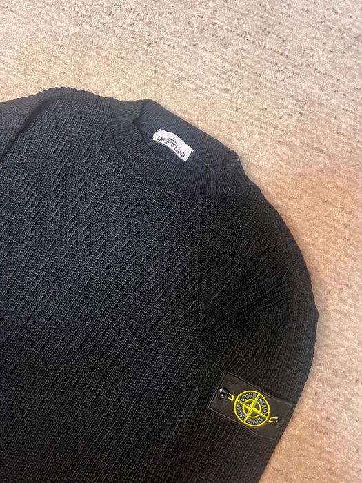 Светр stone island L вʼязаний