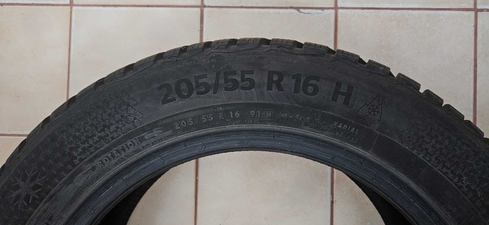 Zimowe Continental WinterContact TS 870 205/55 R16 91H DOT2023 komplet