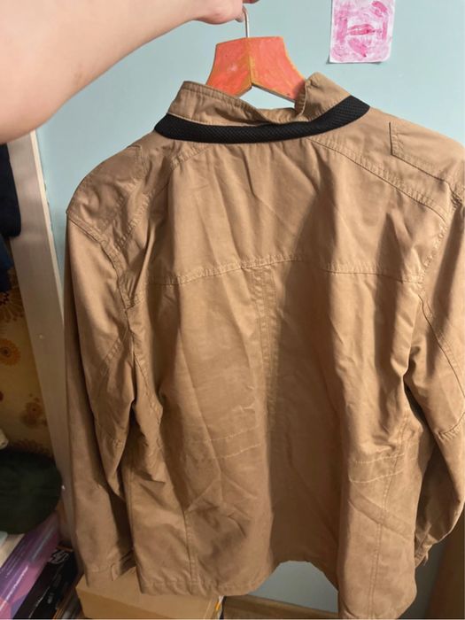 kurtka męska brązowa