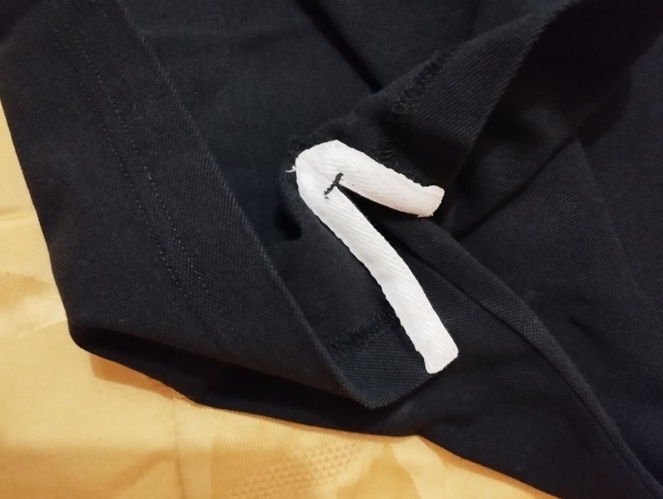 Футболка поло чорна,бавовна,чоловіча,розмір XL на 48-50розмір