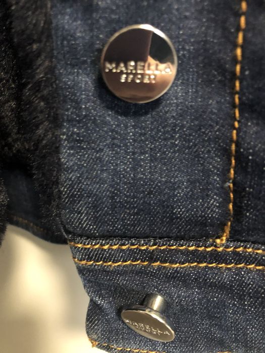 Куртка утепленная осень джинс Marela