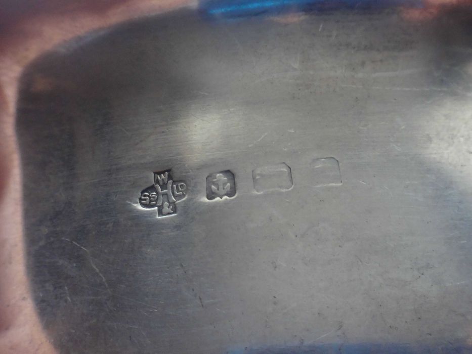 Srebrna solniczka - srebro