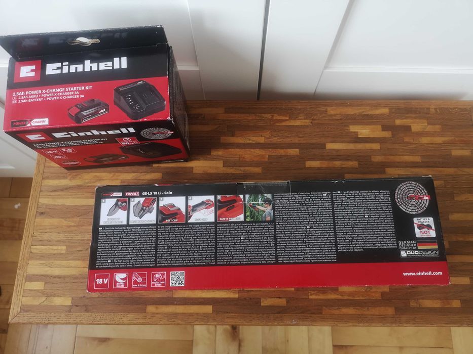 EINHELL GE-LS 18 LI Solo akumulatorowe nożyce do cięcia aku+ładowarka