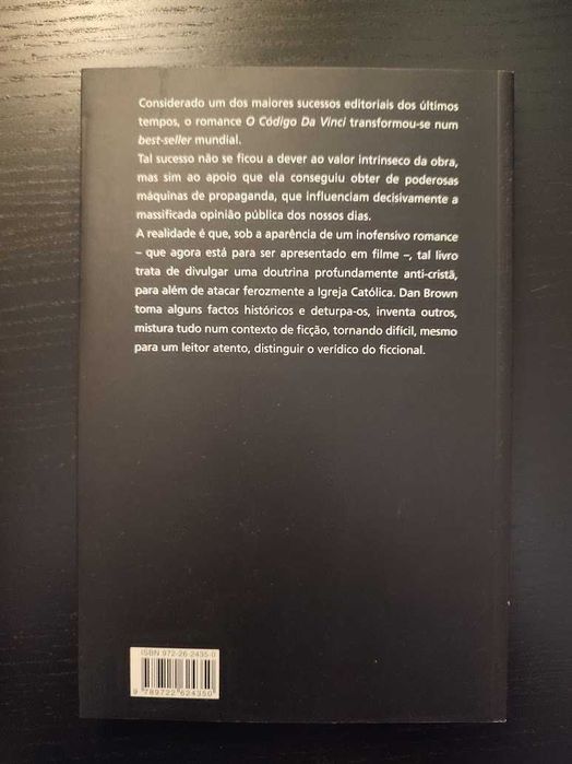 (Env. Incluído) Código da Vinci Embuste e Falsificação