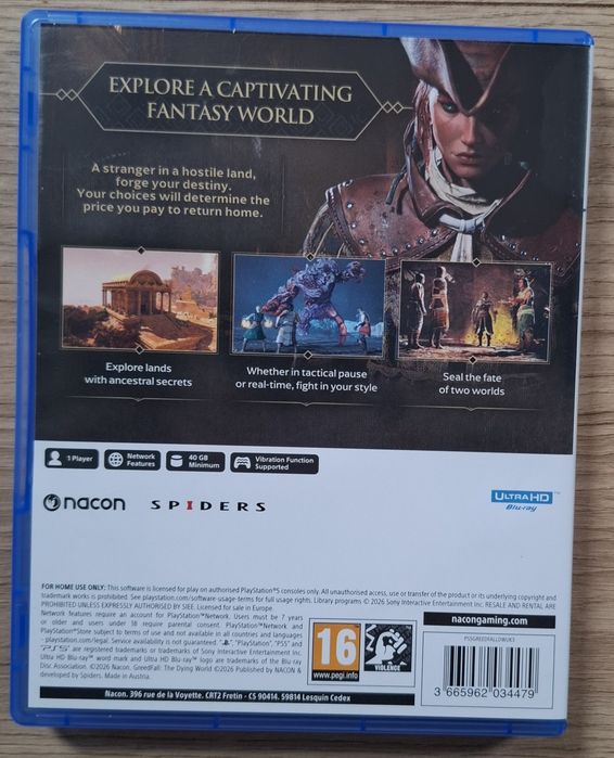 Greedfall the dying world ps5