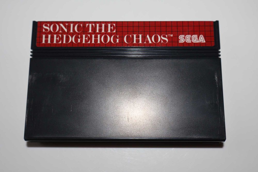 Gra Sonic The Hedgehog Chaos na konsolę Sega Master System wersja PAL, 3xAngielski, Komplet (CiB), Stan Dobry Plus