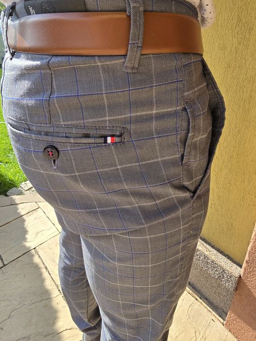 Spodnie męskie eleganckie L W30 L34