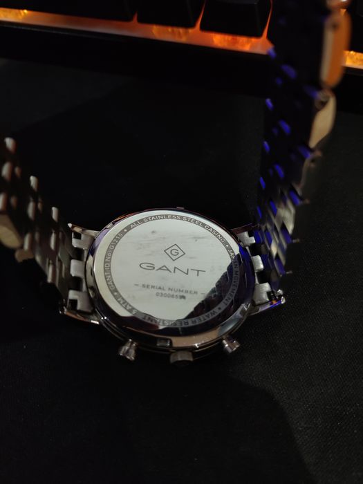 GANT Relógio Park Hill Prateado