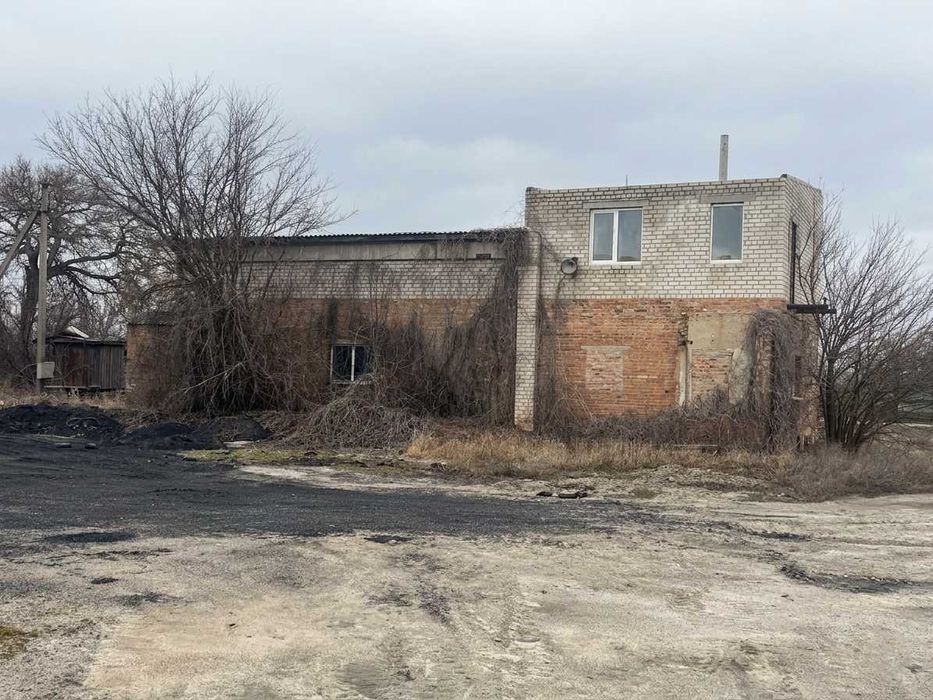 Індустріальна локація в Петровому: 1053 м² будівель + величезна територія