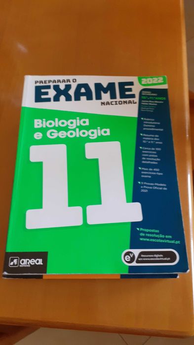 Livro de preparação para exame nacional de biologia, 11º ano (2022)