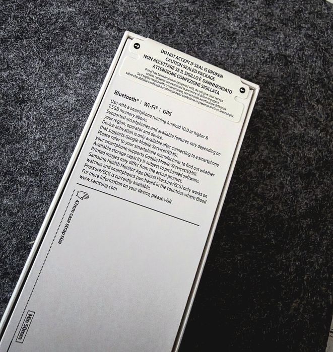 Smartwatch Samsung Galaxy Watch 6 Classic 47mm