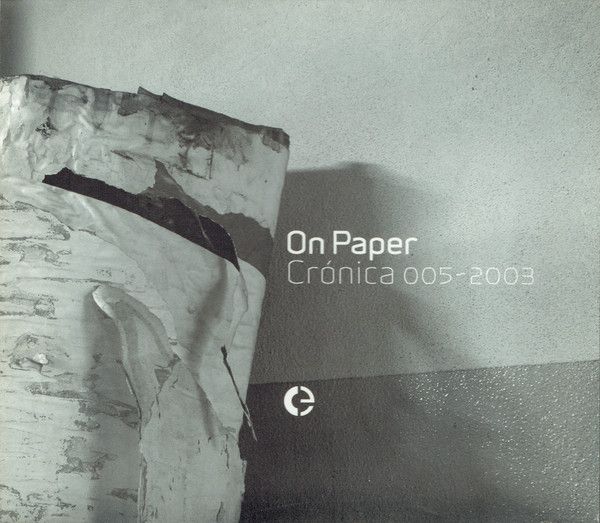 Double CD "On paper", 2003 compilation by the Portuguese label Crónica