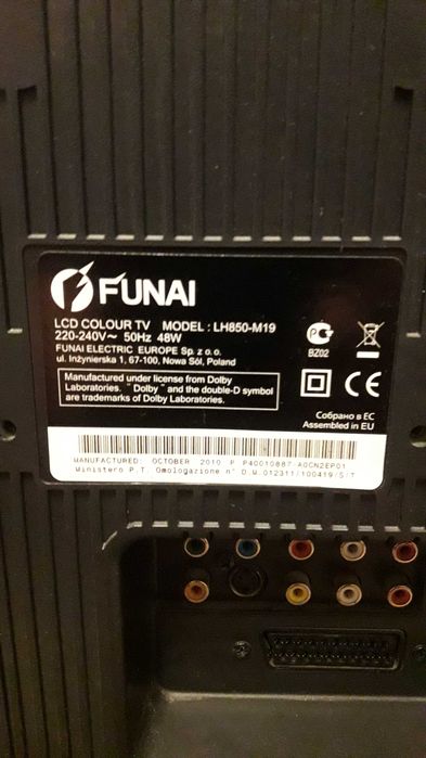 telewizor lcd FUL hdmi FUNAI do kępingu lub kuchni