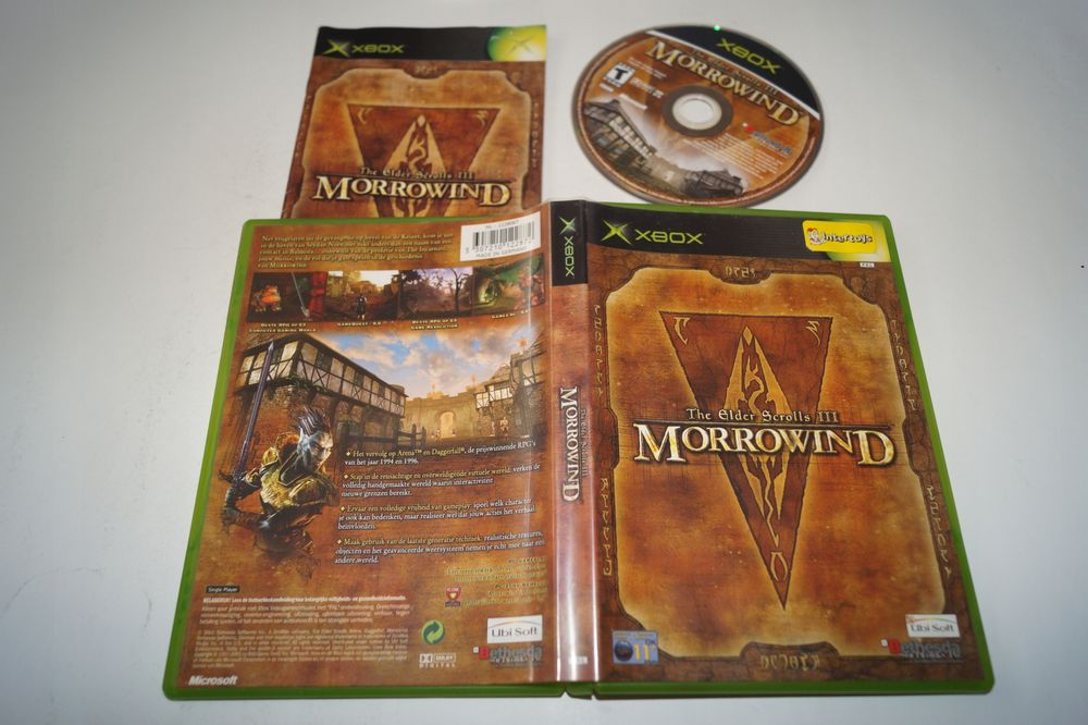 The Elder Scrolls Morrowind Xbox Classic Płyta Ntsc