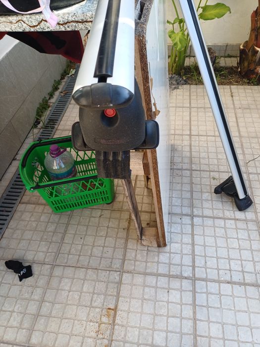 barras de teto tejadilho  e suporte bicicletas