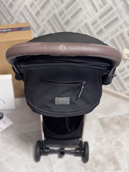 Коляска Cybex Coya Rosegold Sepia Black