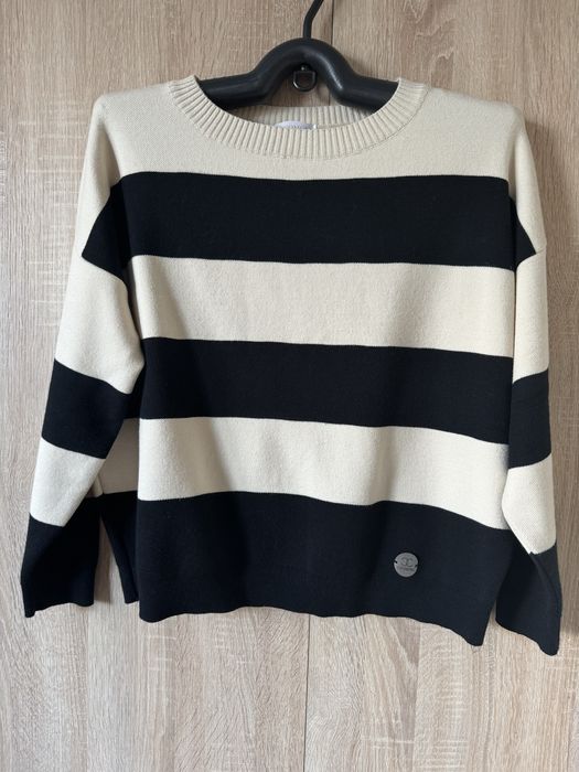 Sweterek damski w paski COCOMORE