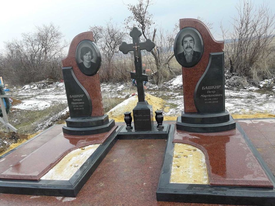 Гранітні пам'ятники (Виготовлення та встановлення)