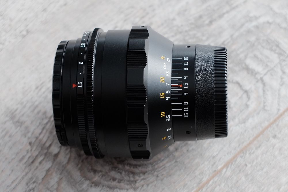 Ttartisan 75mm F1.5 NIKON F nieskończoność