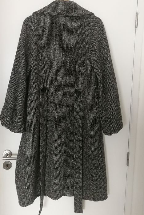 Casaco comprido em fazenda - Purification Garcia