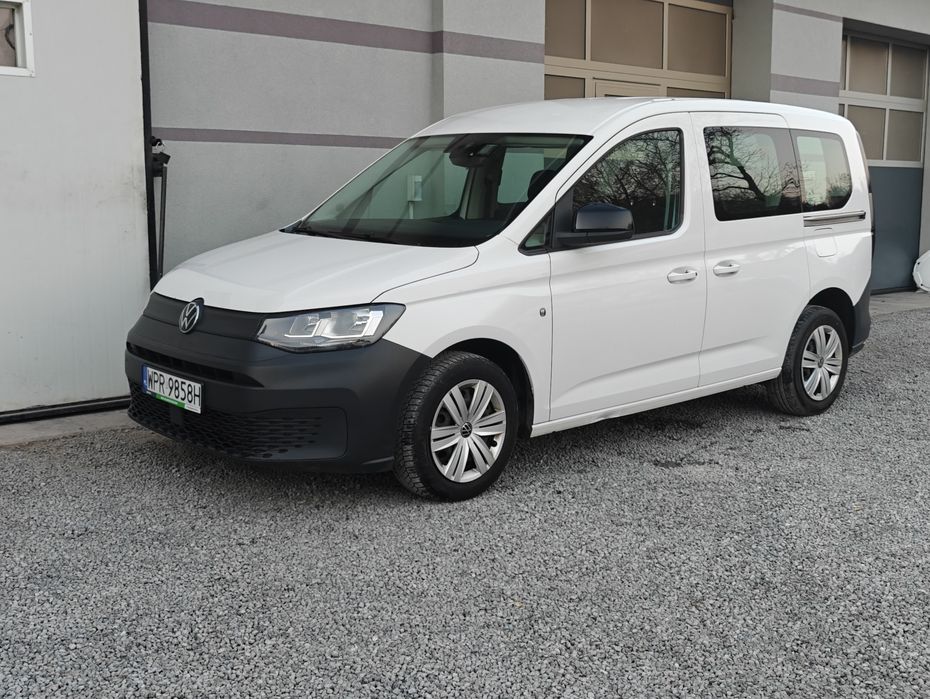 Volkswagen Caddy V 2021r 2.0 Diesel 102KM 5 osobowy Bogate Wyposażenie