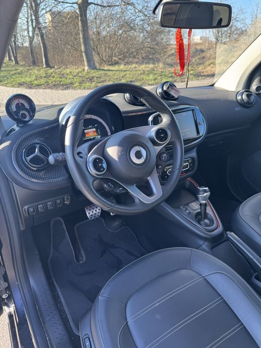 SMART EQ brabus elektryk matowy zamiana