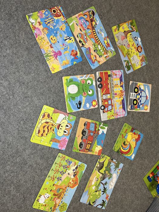 Пазлы деревянные