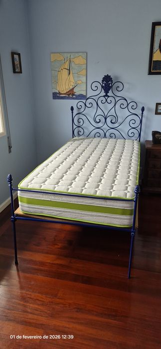 2 camas de ferro