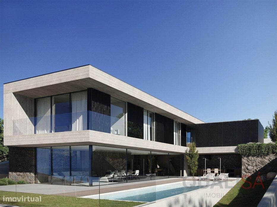 Moradia individual T3 com piscina e excelentes vistas sobre o vale ...