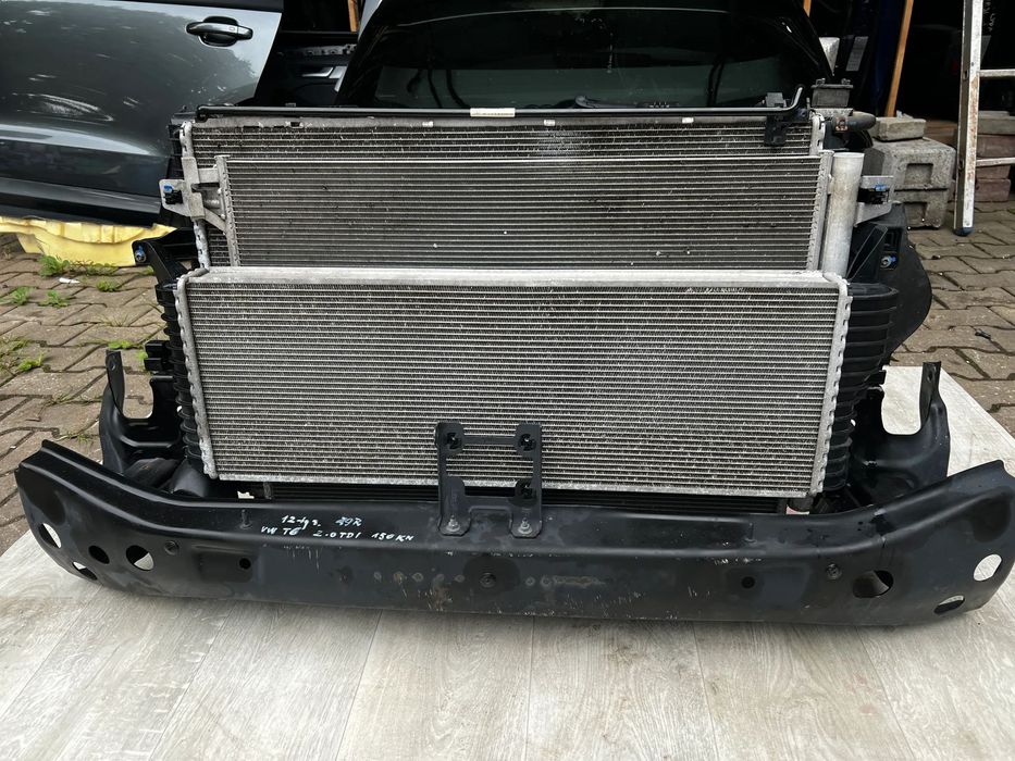 VW TRANSPORTER T6 T6.1 150 PS 2.0 TDI PAS PRZEDNI  KOMPLETNE CHŁODNICE 19R