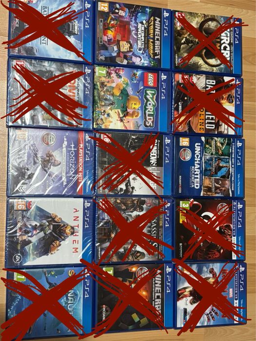 Gry na ps4.