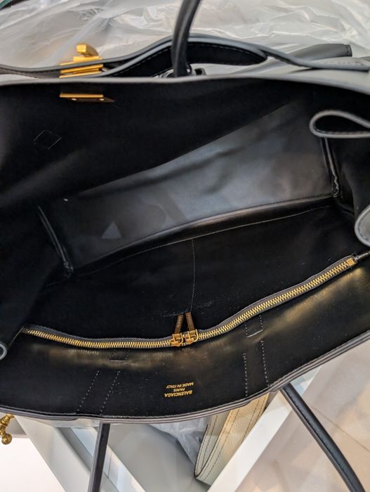 Велика сумка Balenciaga Преміум абсолютно вся шкіряна сумочка