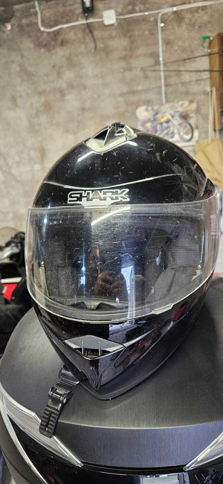 kask szczękowy, otwierany