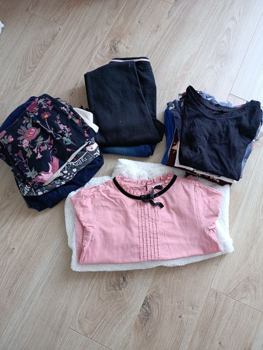 Paka ubrań dla dziewczynki 134