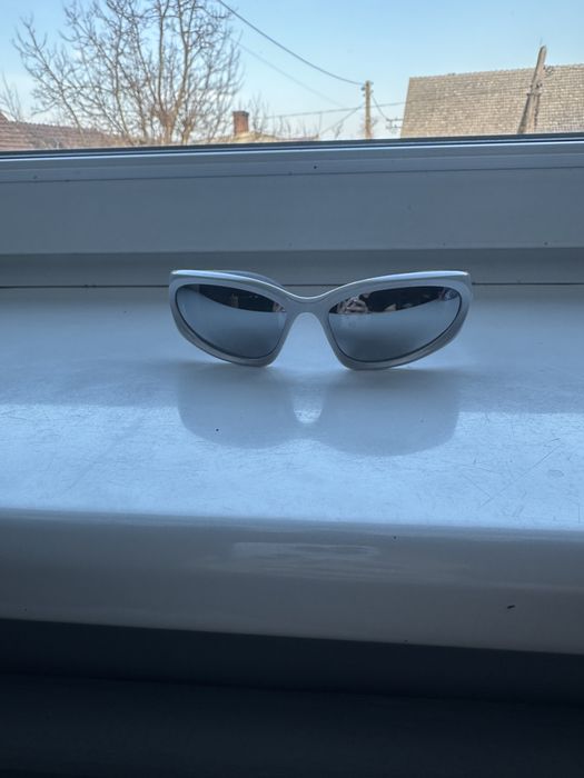 Okulary Y2k lustrzane